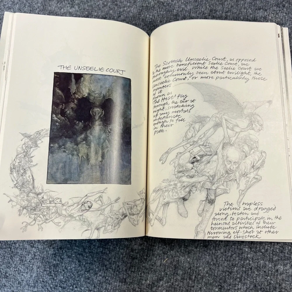 Harry N. Abrams Faeries Paper Back Book 1978 Brian Froud Alan Lee Fantasy Art